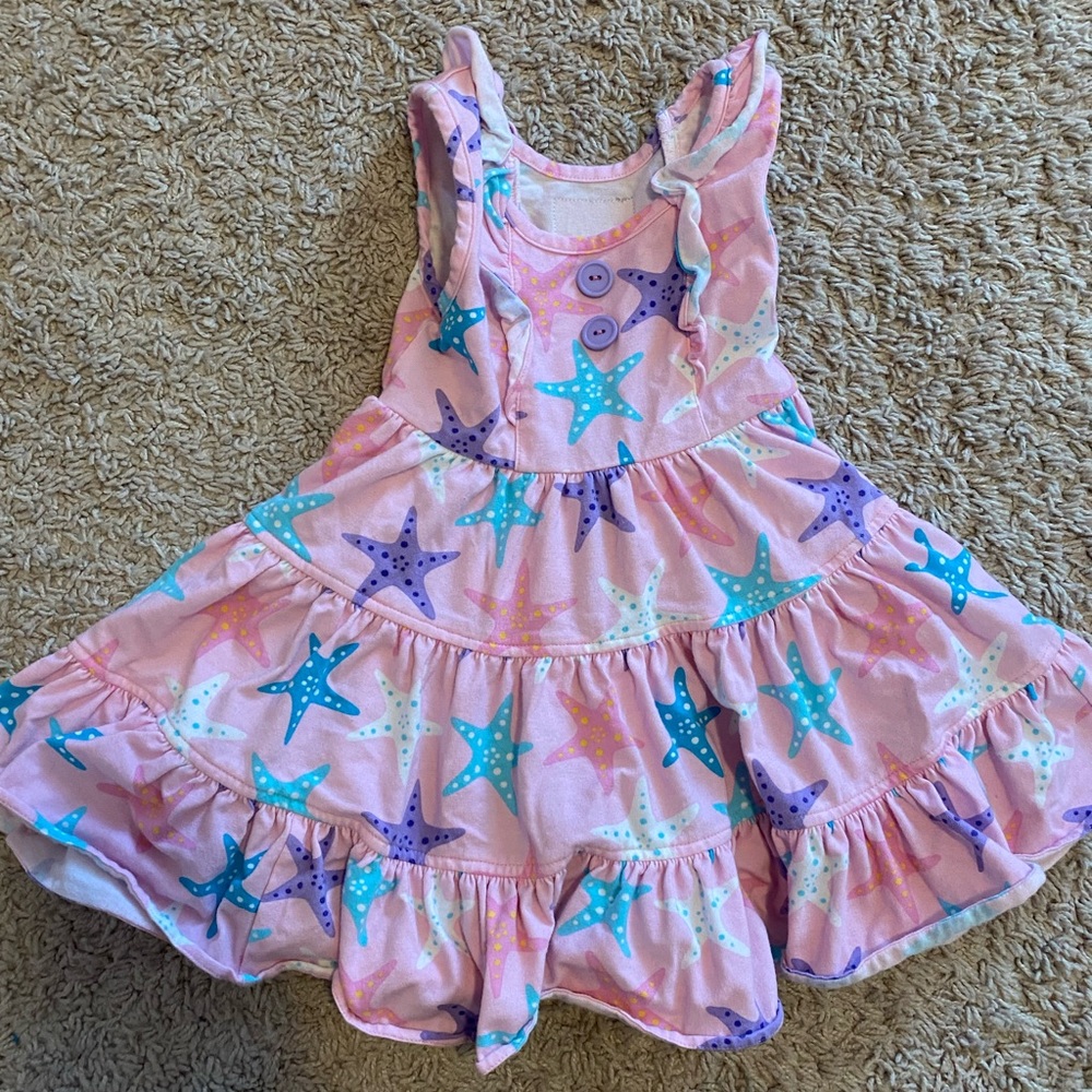 Eleanor Rose starfish dress size 2 EUC